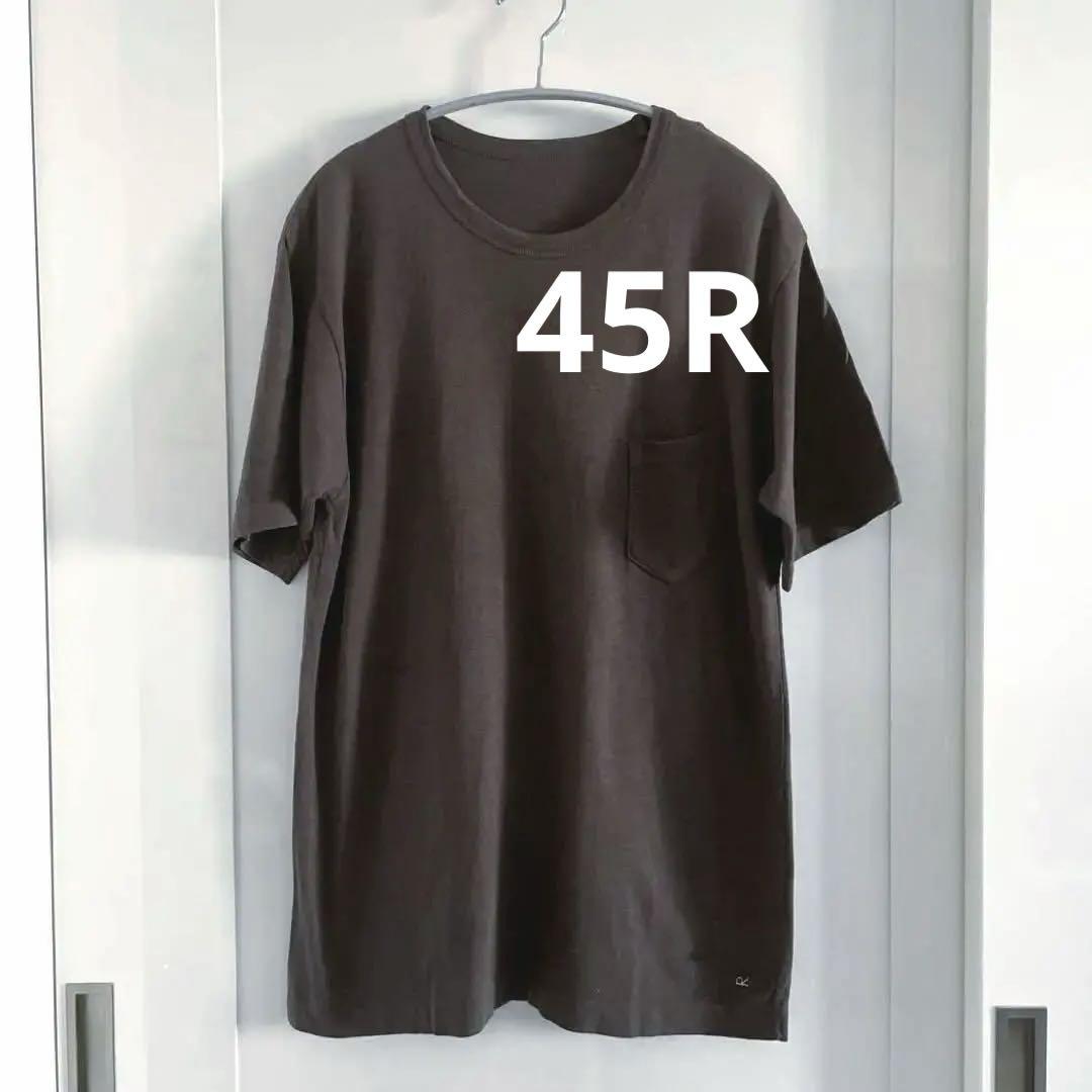 【美品】45R R刺繍 Tシャツ 綿100 ユニセックス 4