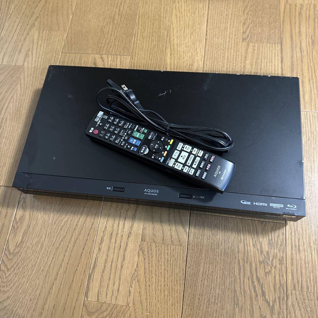動作品　4B-C30DT3 3TB シャープ　BDレコーダー