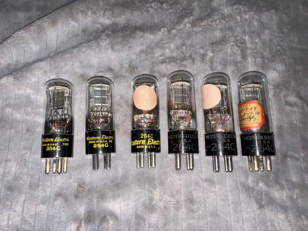 264C 真空管 6本セット 264C 真空管 6本セット