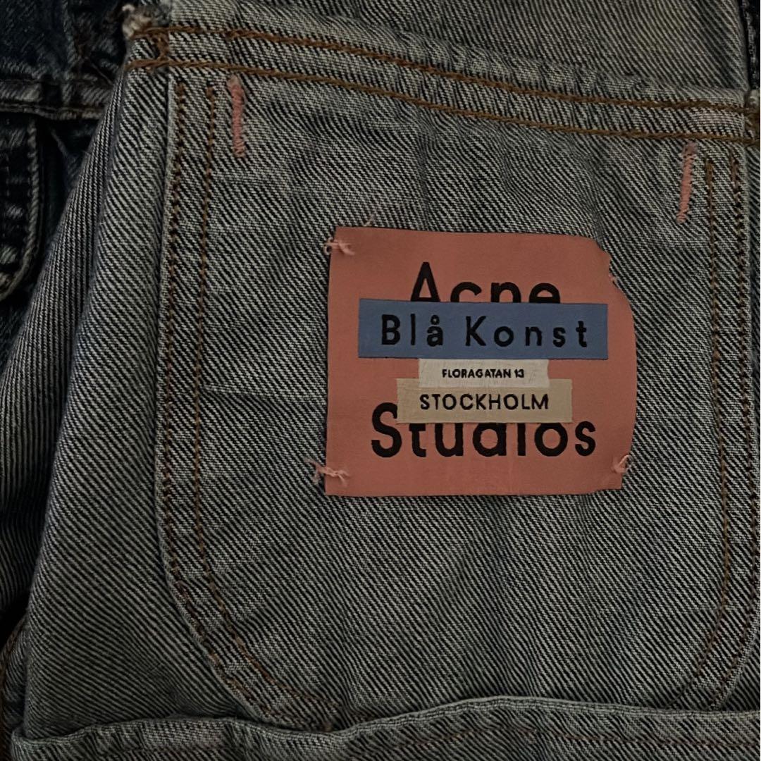 Acne Studios Blå Konst デニムジャケット ジャケット・アウター