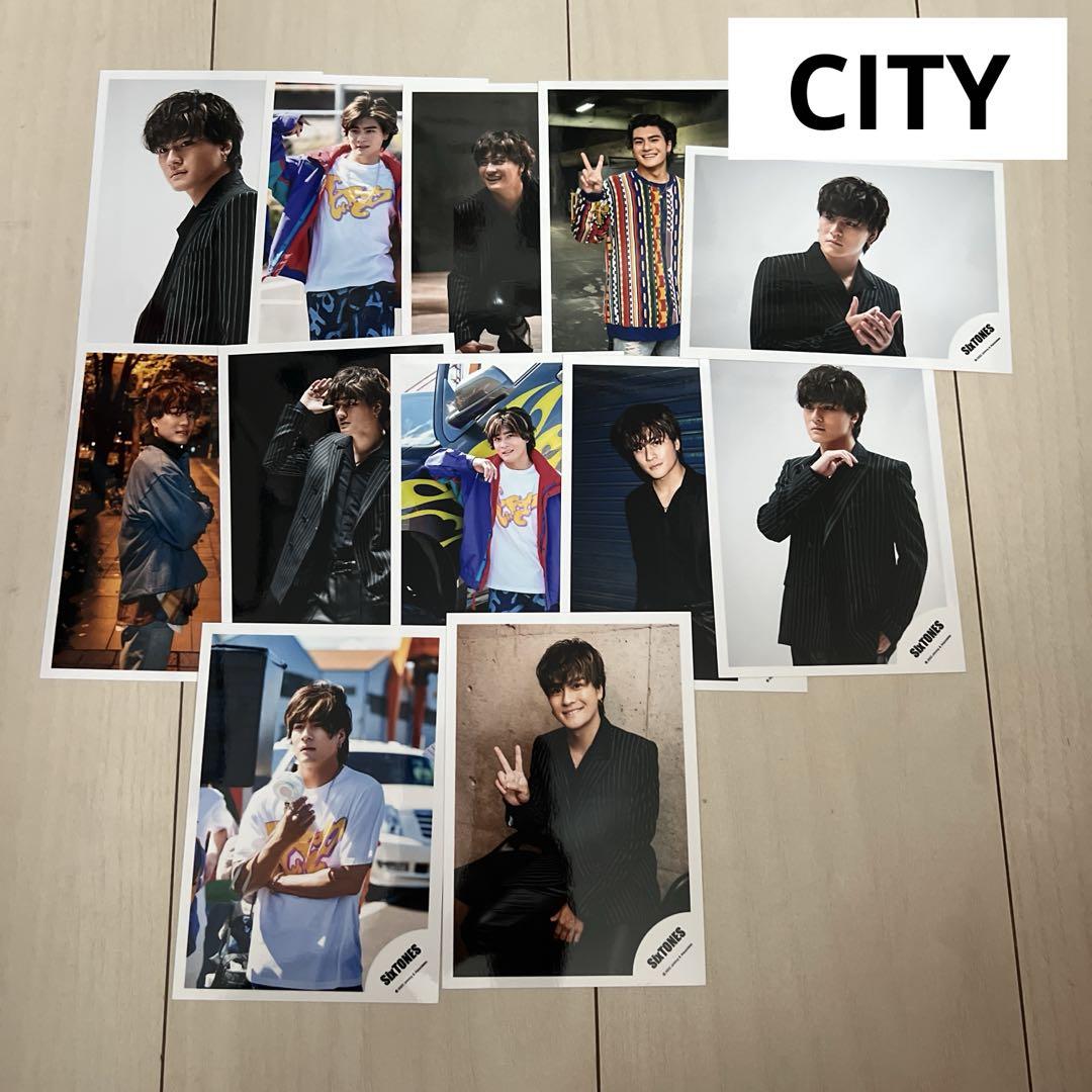 SixTONES CITY 公式写真 SixTONES ストーンズ 森本慎太郎 公式写真 オフショ City - メルカリ