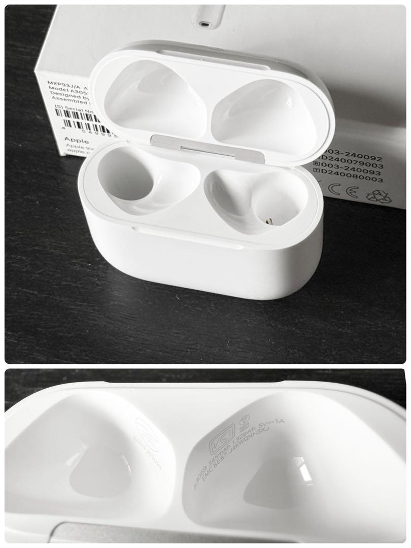 【極美品】 AirPods 4 ANC搭載 MXP93J/A DFHVC Apple AirPods 4 アクティブノイズキャンセリング搭載モデル