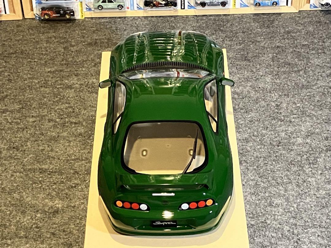 タミヤ ラジコン RC トヨタ スープラ 塗装済スペアボディ レーシンググリーン