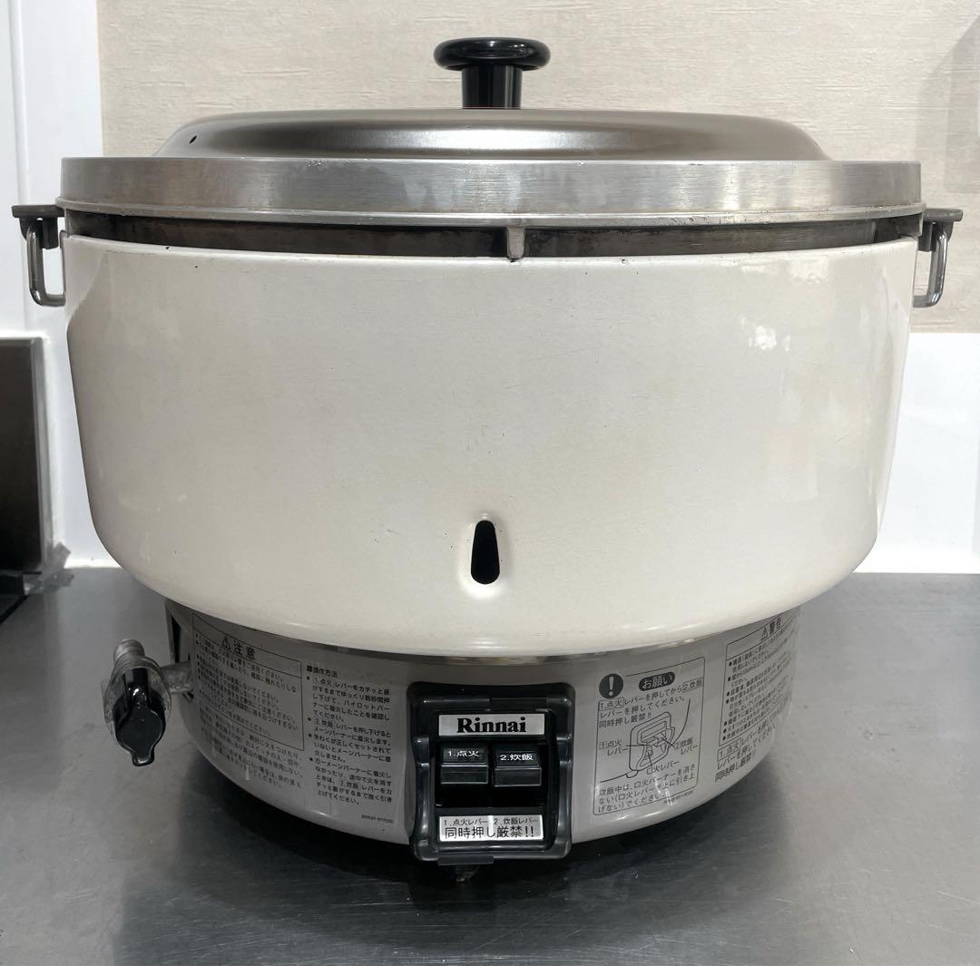 【美品】リンナイ 業務用炊飯器 4升 都市ガス用　RR-40S1