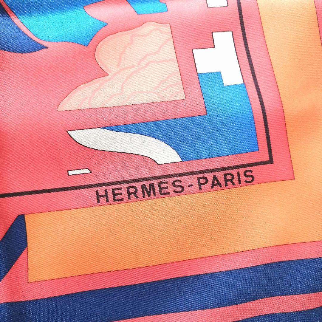 ❤美品❤　エルメス　HERMES　スカーフ　カレ90 　パズル　 999