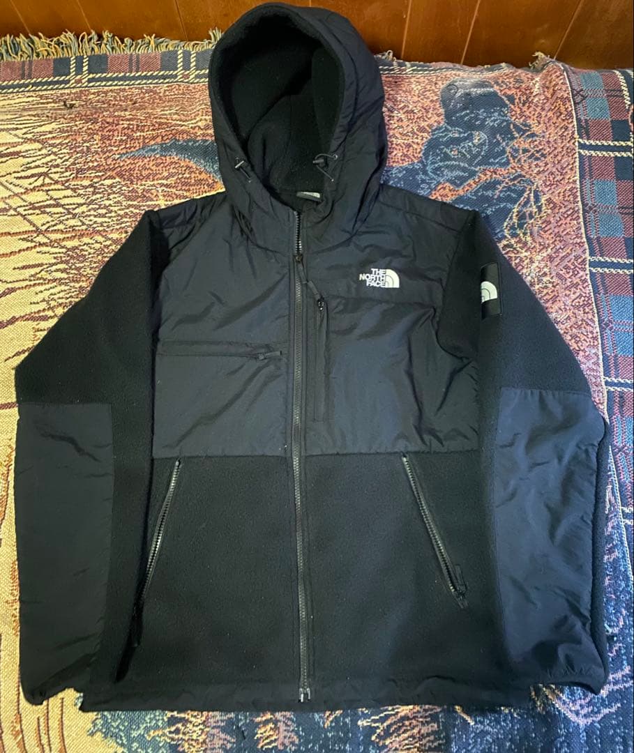 THE NORTH FACE フリースジャケット デナリフーディブラックM THE NORTH FACE フリースジャケット デナリフーディブラックM