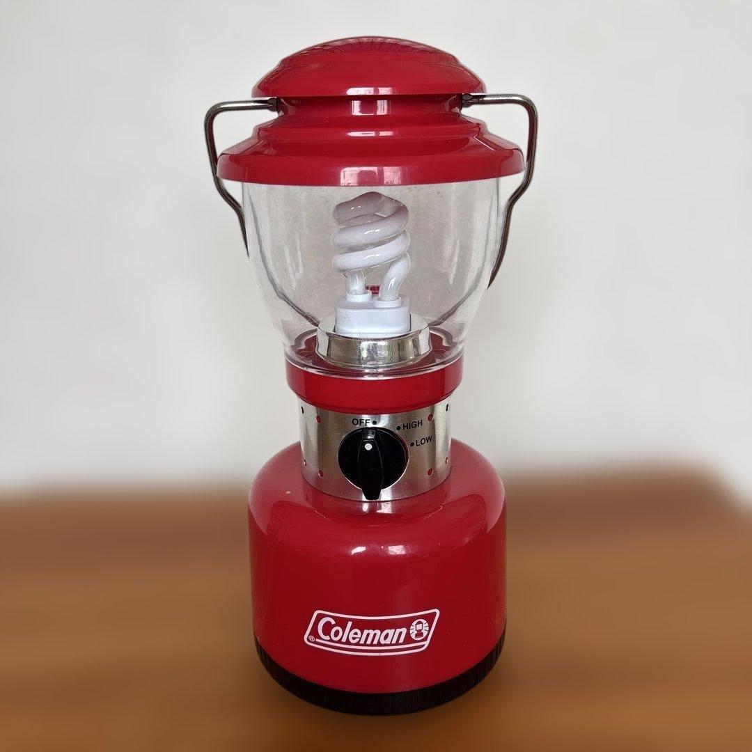 Coleman クラシックデザインランタン レッド
