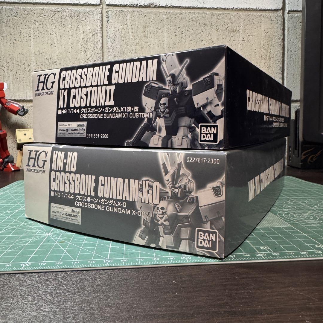 HGUC クロスボーン・ガンダム｜X0・X1 カスタムⅡ 改・改 セット販売