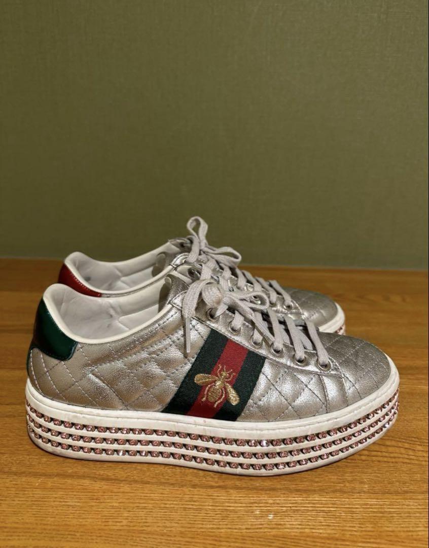 GUCCI グッチ　クリスタル　スニーカー