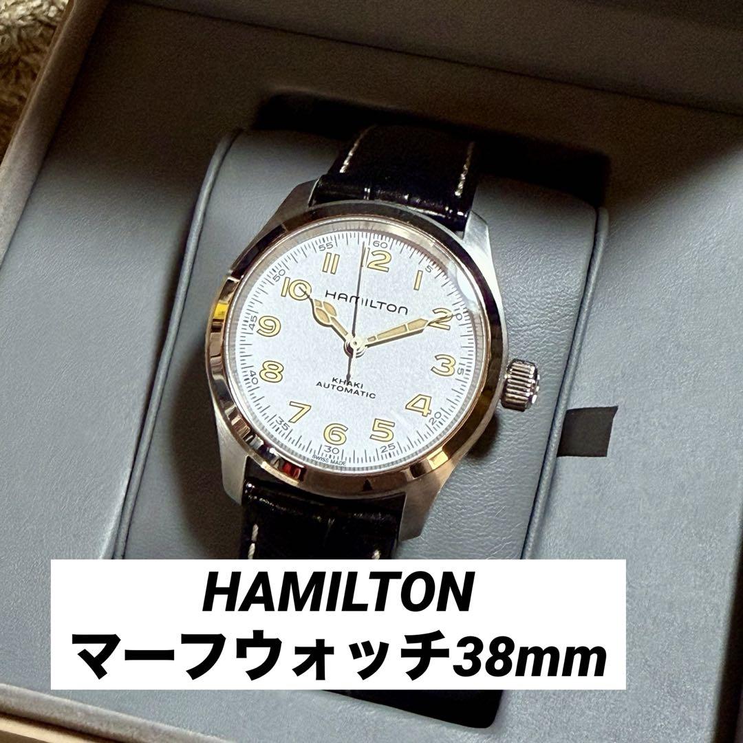 【人気】HAMILTON カーキフィールド マーフ 38mm