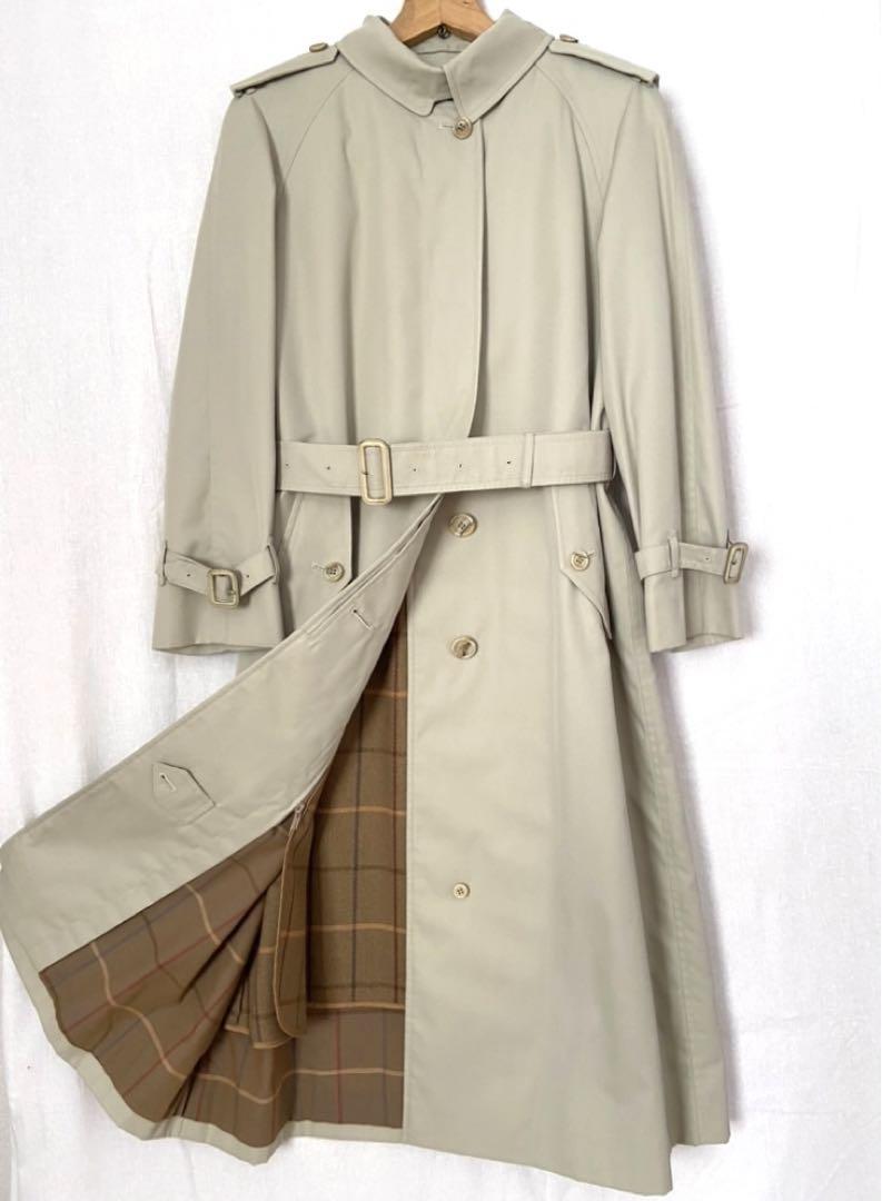BURBERRY ロングコート腰ベルト付き 関税・送料込】Burberry ロング トレンチコート 24AW (Burberry
