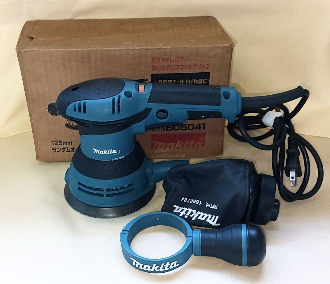 マキタ 125mm ランダムオービットサンダ BO5041 動作品