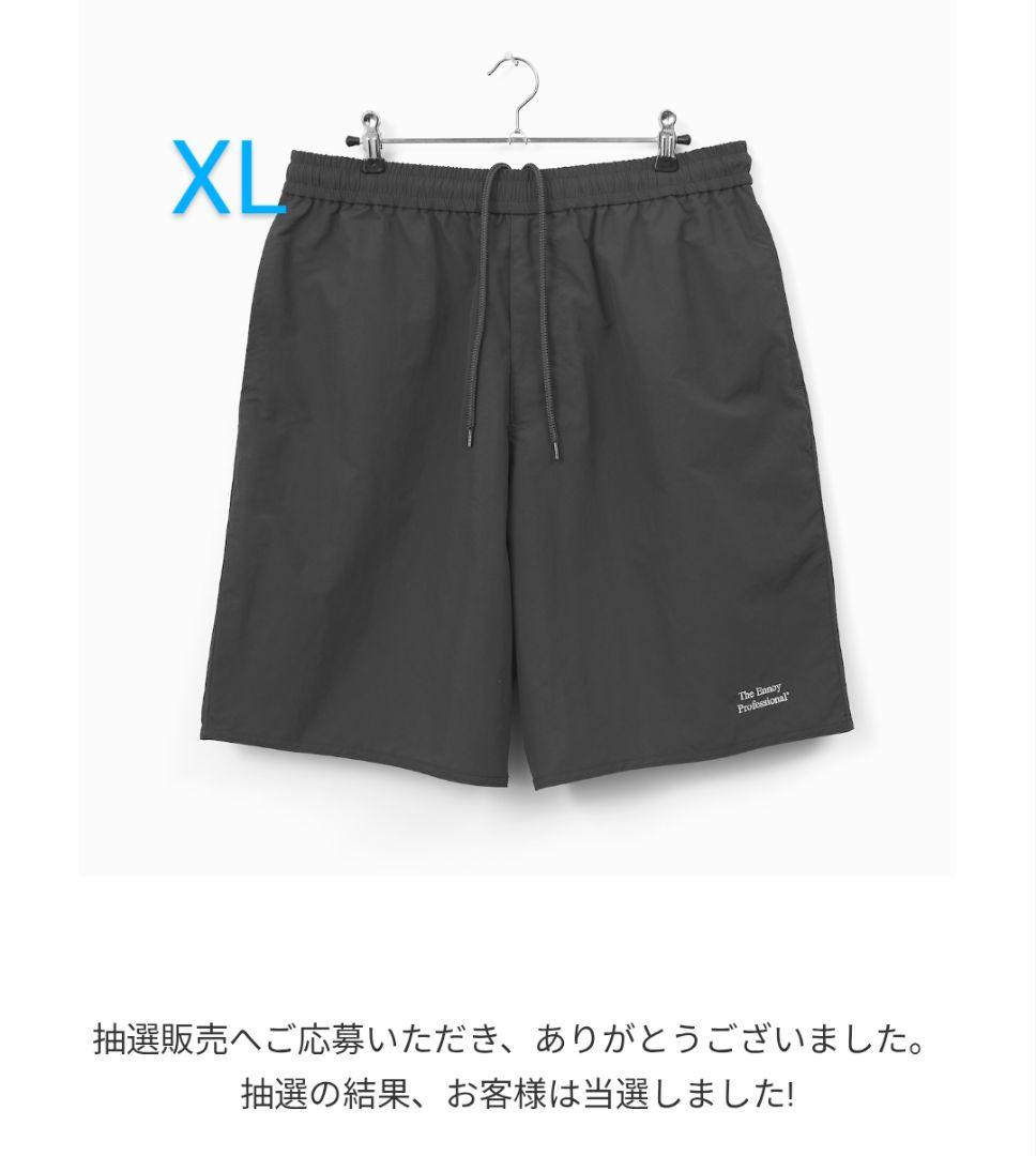 ennoy　NYLON EASY SHORTS (CHARCOAL)