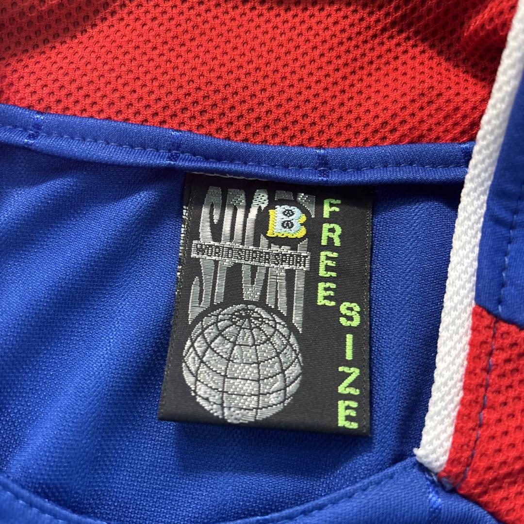 7SM1フランス代表　サッカー　ゲームジャージ　古着used