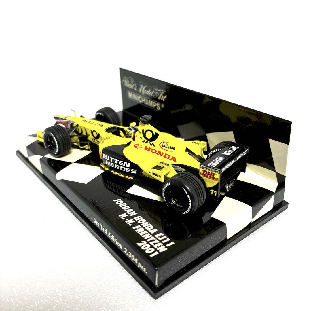 ミニチャンプス ジョーダンホンダ EJ11 H.-H.FRENTZEN 2001