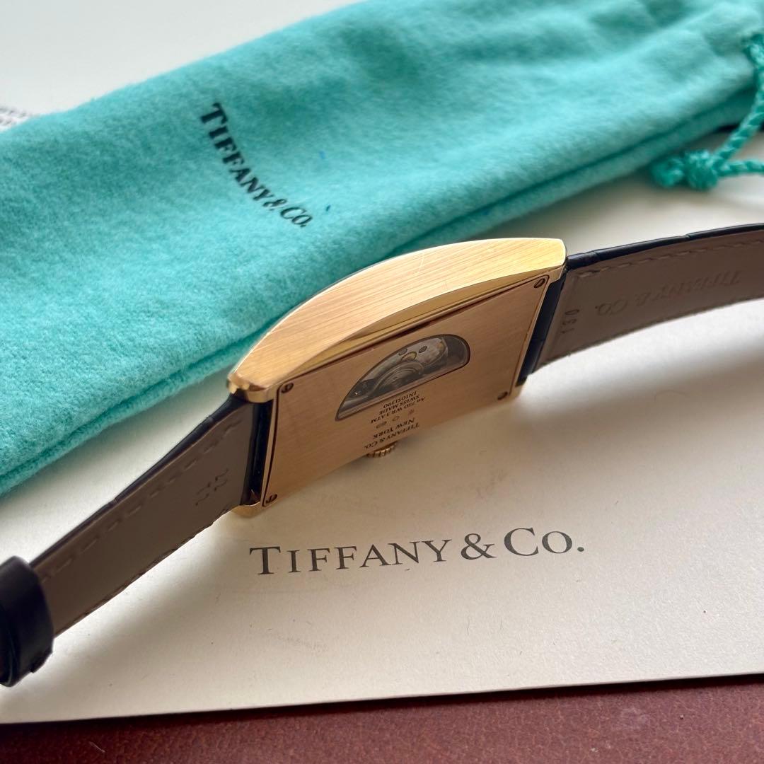 ティファニー　イーストウエスト　ピンクゴールド