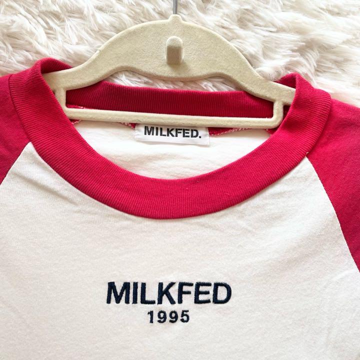 安い専門店 ✴︎ MILKFED ミルクフェド ロゴプリントTシャツ 安い専門店 ✴︎ MILKFED ミルクフェド ロゴプリントTシャツ