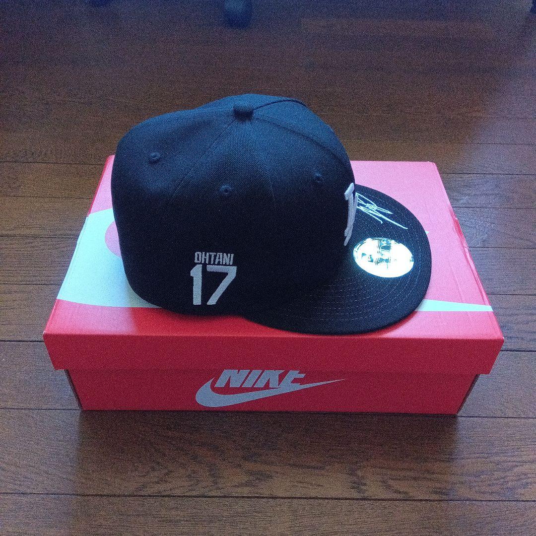 New Era59fifty LADogers Ohtani サイン入りキャップ