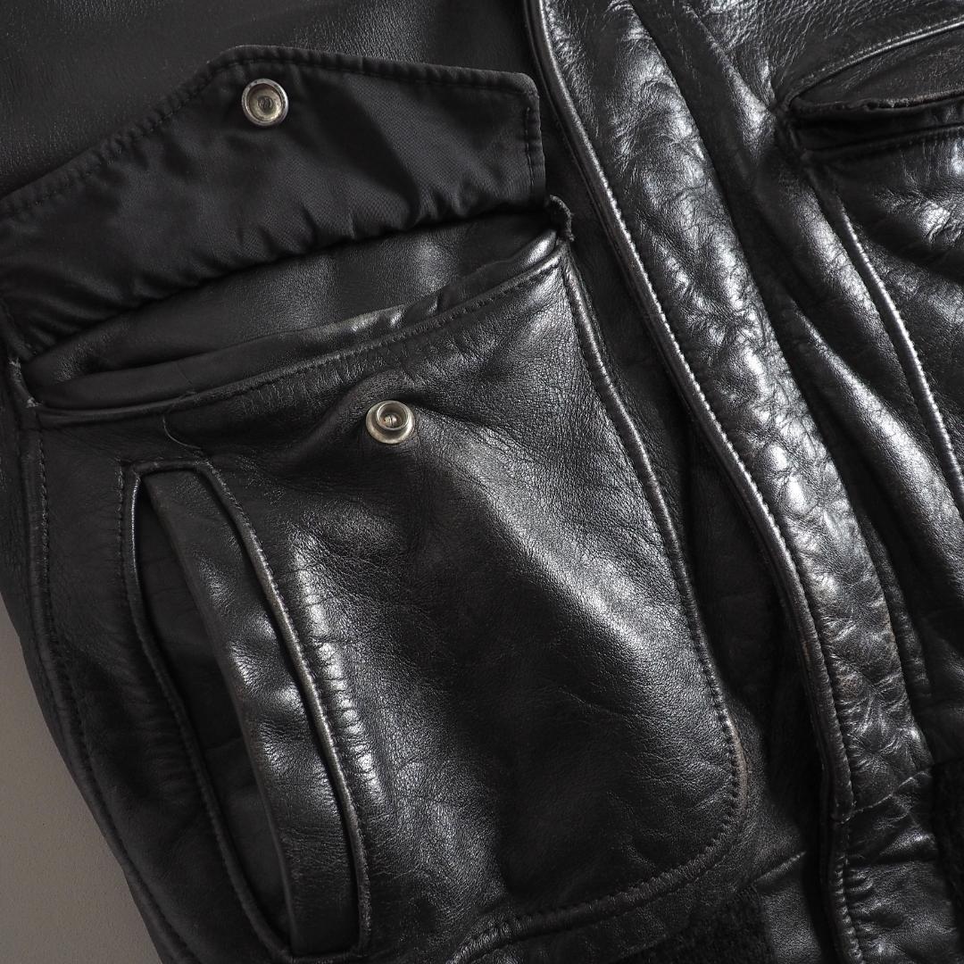 Schott size38 レザージャケット A-2 ライナー付き ブラック Schott size38 レザージャケット A-2 ライナー付き ブラック