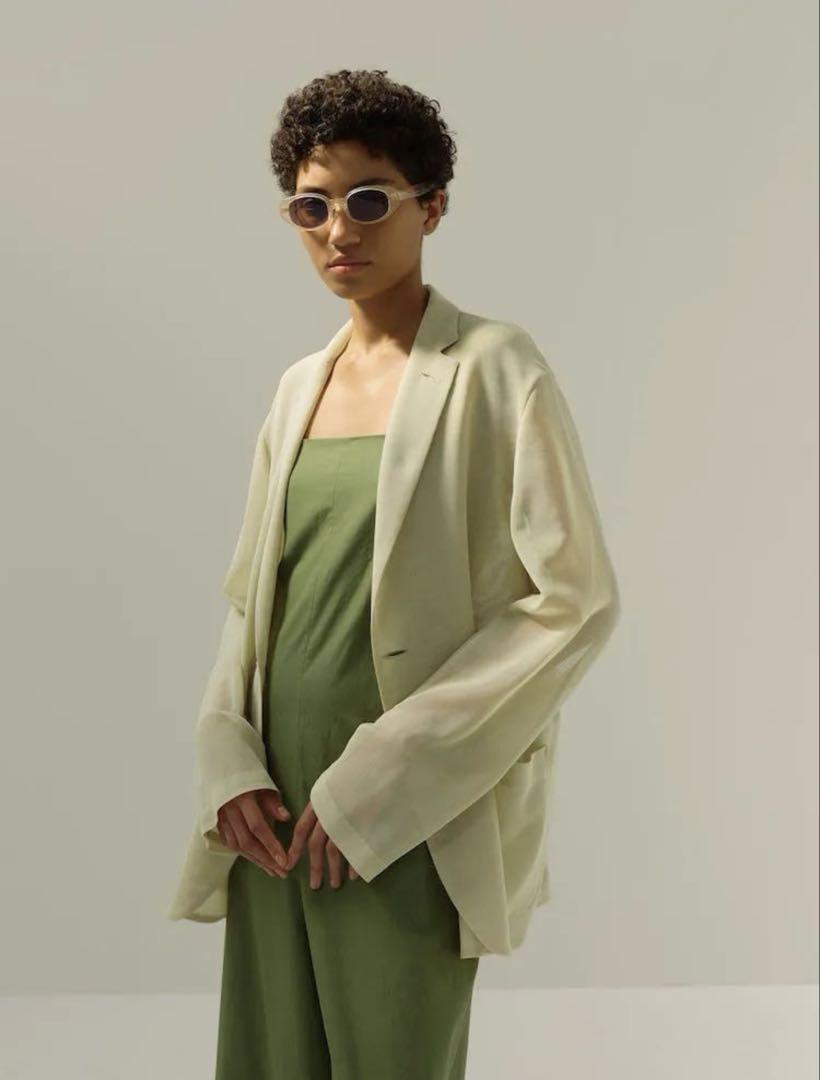 極美品 2023✨AURALEE 田中みな実着用 シアーテーラード