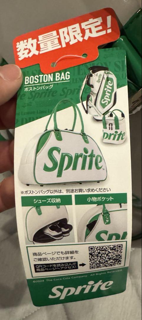 Sprite ボストンバッグ