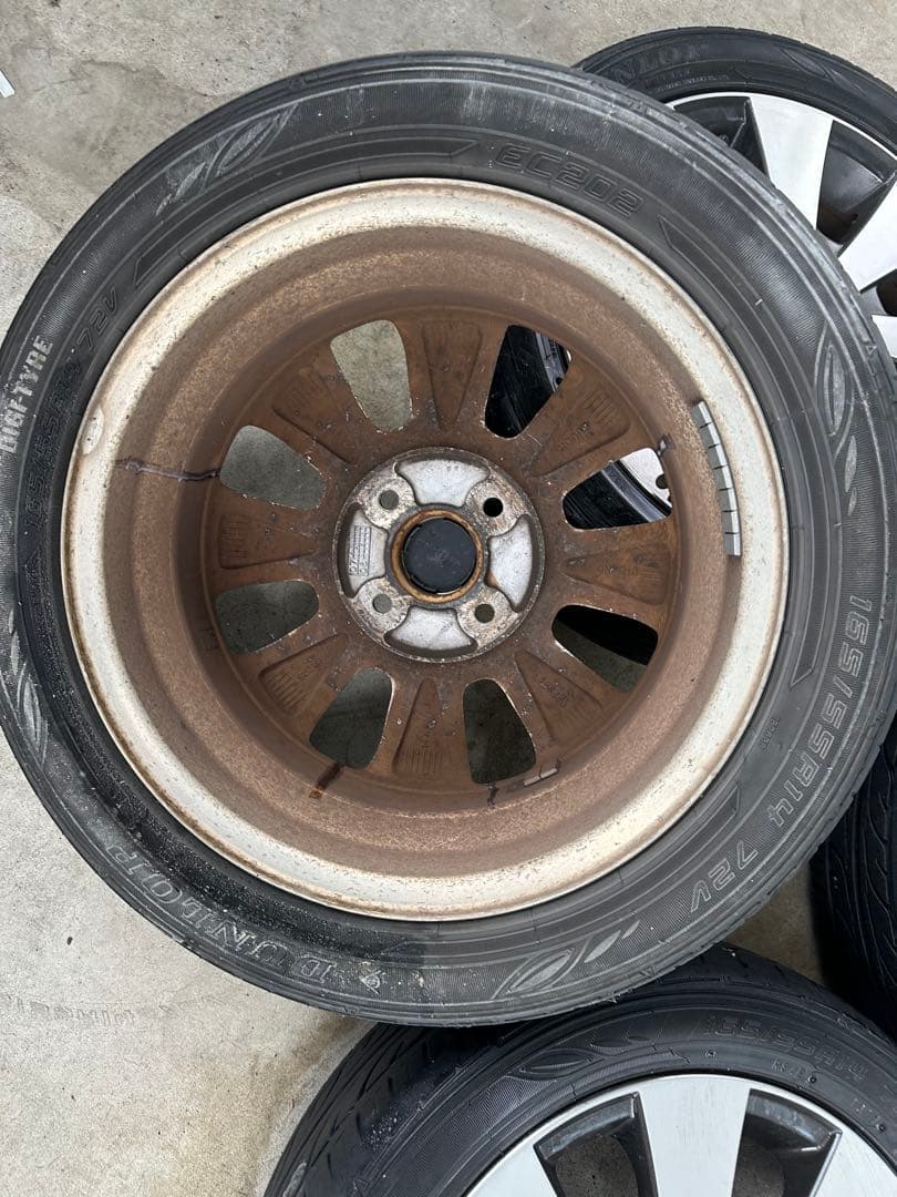 純正日産アルミ 155