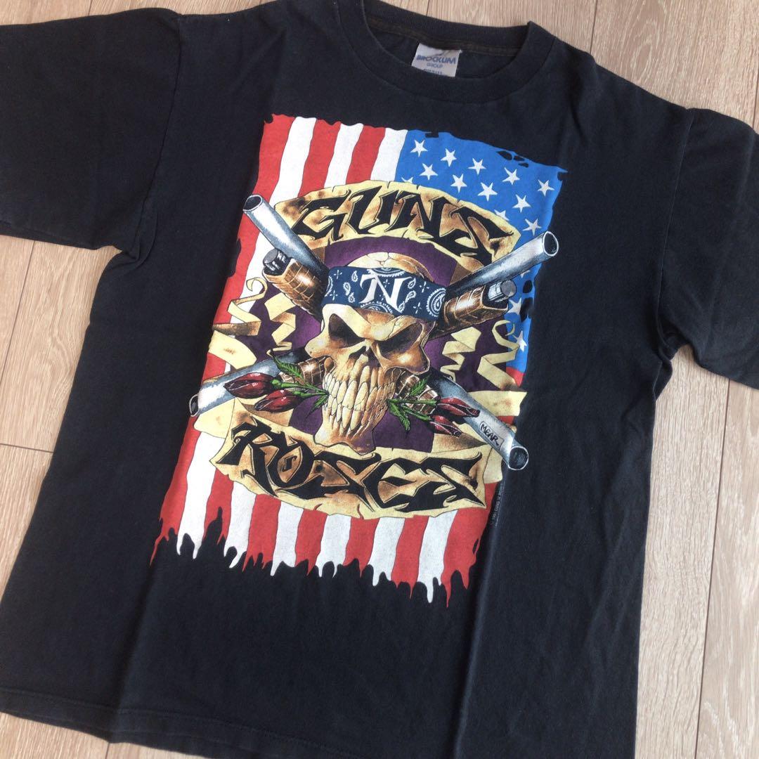 90s ガンズ&ローゼズ オフィシャル ヴィンテージ tシャツ