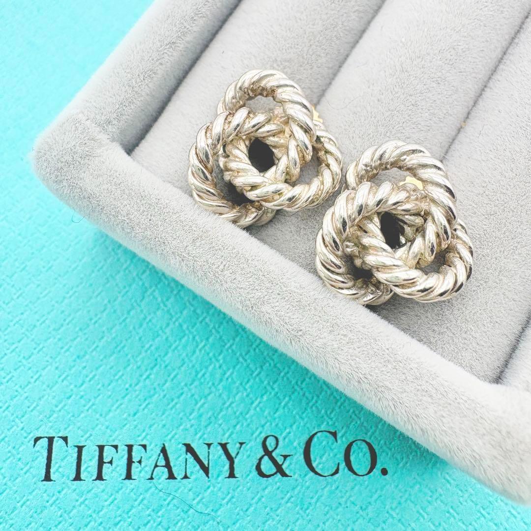 Tiffany 白石コンビピアス　希少 ティファニー コンビ ピアス 希少