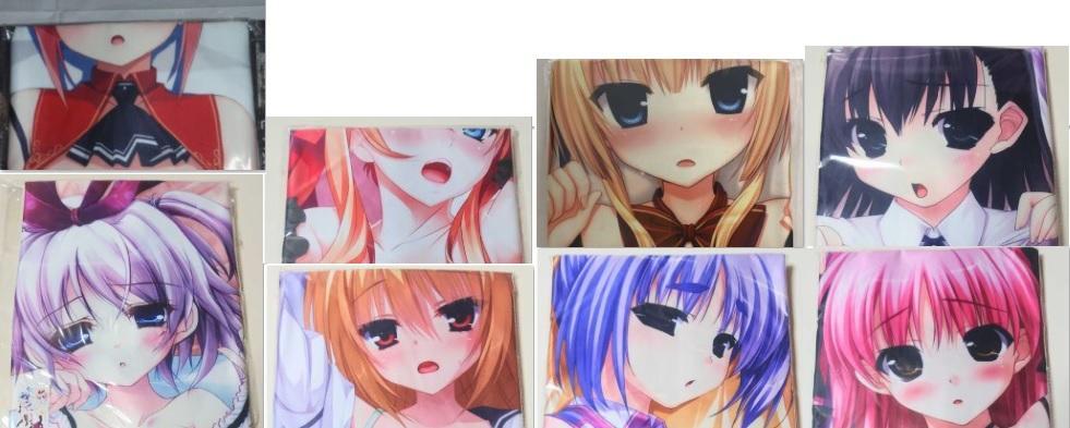 抱き枕カバー 8枚セット ニコラ アーシェ しんたろー　和泉つばす　憂姫はぐれ