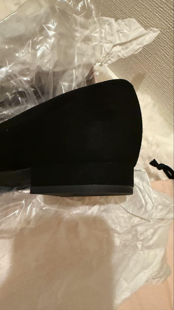 Pretty Ballerinas ビジュー付き ブラックフラットシューズ新品