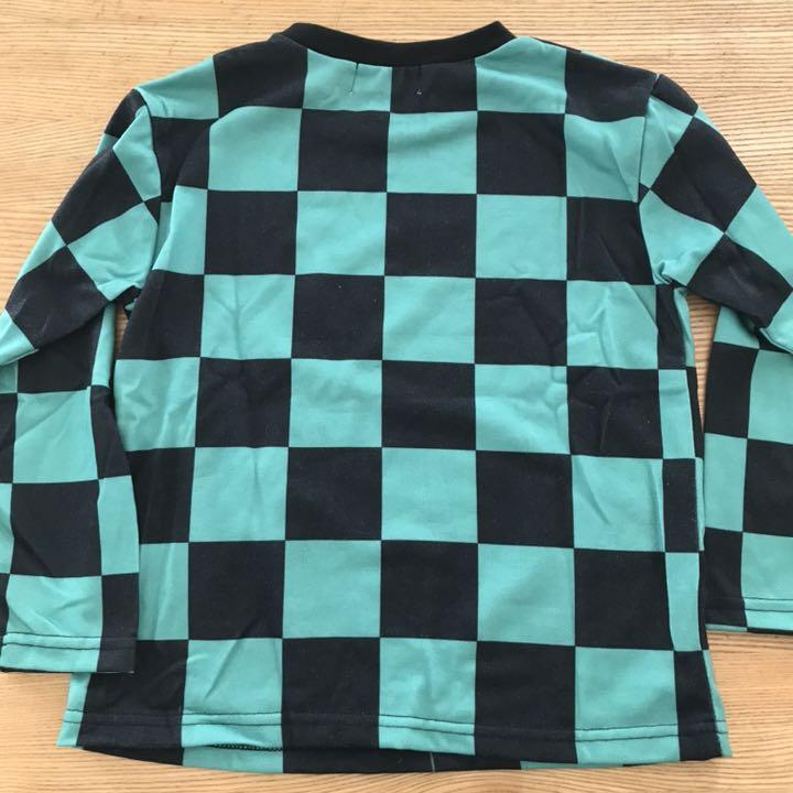 鬼滅の刃 炭治郎 コスプレ 子供 ハロウィン Tシャツ 長袖 1 しまむら メルカリ