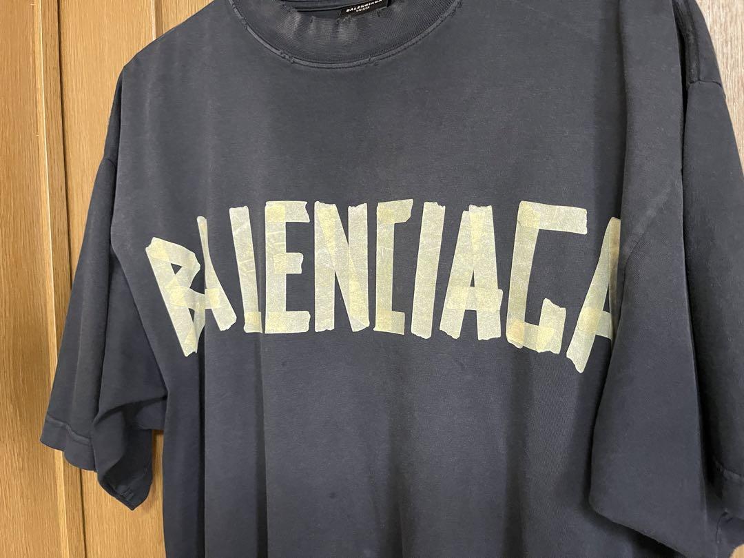 BALENCIAGAダメージティシャツ