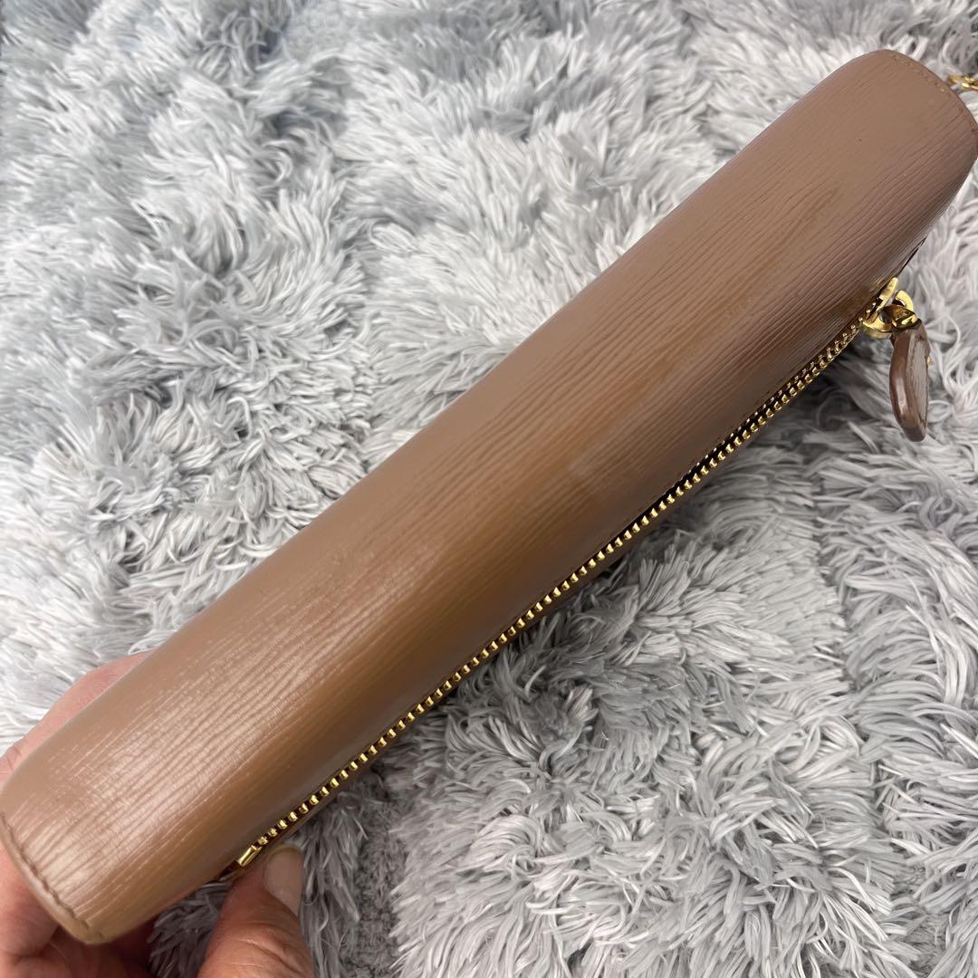 美品✨プラダ　ヴィッテロムーブ　長財布　カードケース付属　ブラウン　レディース