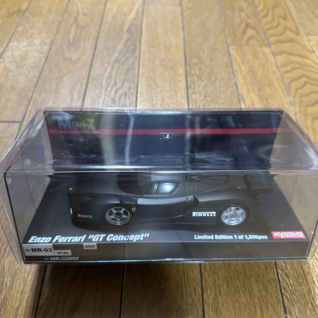 京商ミニッツ　エンツォ　フェラーリテストカー（ブラック） Yahoo!オークション -「京商 ミニッツ エンツォフェラーリ」の