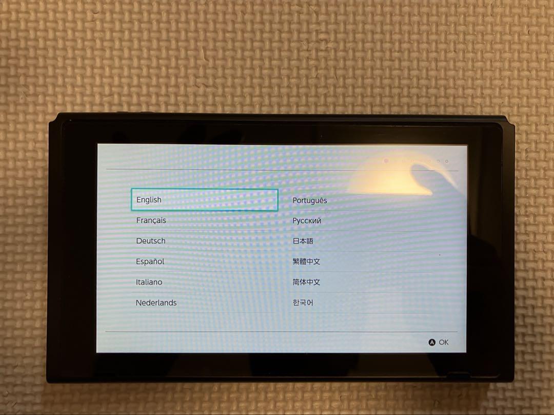 美品　完品　Nintendo Switch