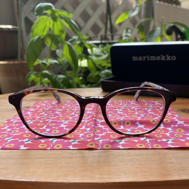 ⭐︎お値下げ⭐︎marimekko (マリメッコ) メガネ べっ甲柄 ⭐︎お値下げ⭐︎marimekko (マリメッコ) メガネ べっ甲柄