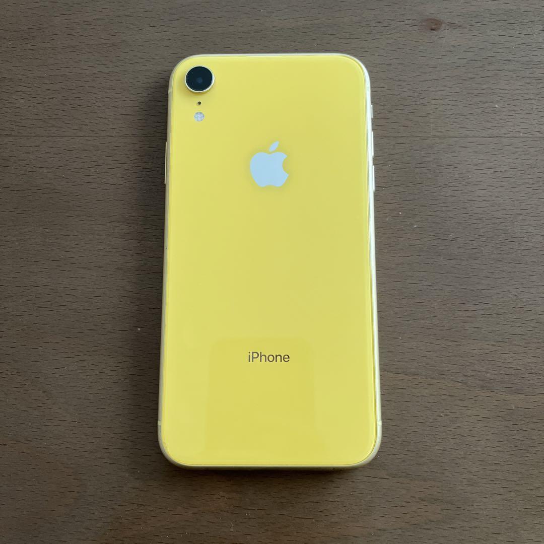 iPhoneXR 256GB イエロー本体のみジャンク