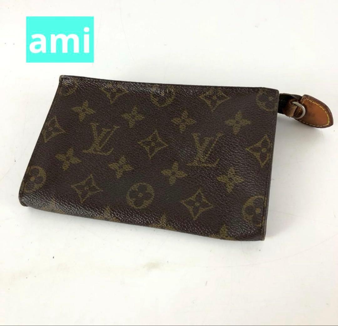 LOUIS VUITTON ルイヴィトン モノグラム バケット ポーチ レディ