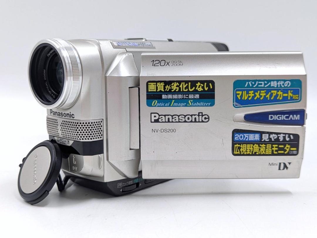 パナソニック ビデオカメラ NV-GS200 MiniDV ダビング等に 動作良好 パナソニック NV-GS200K MiniDVビデオカメラ ダビング
