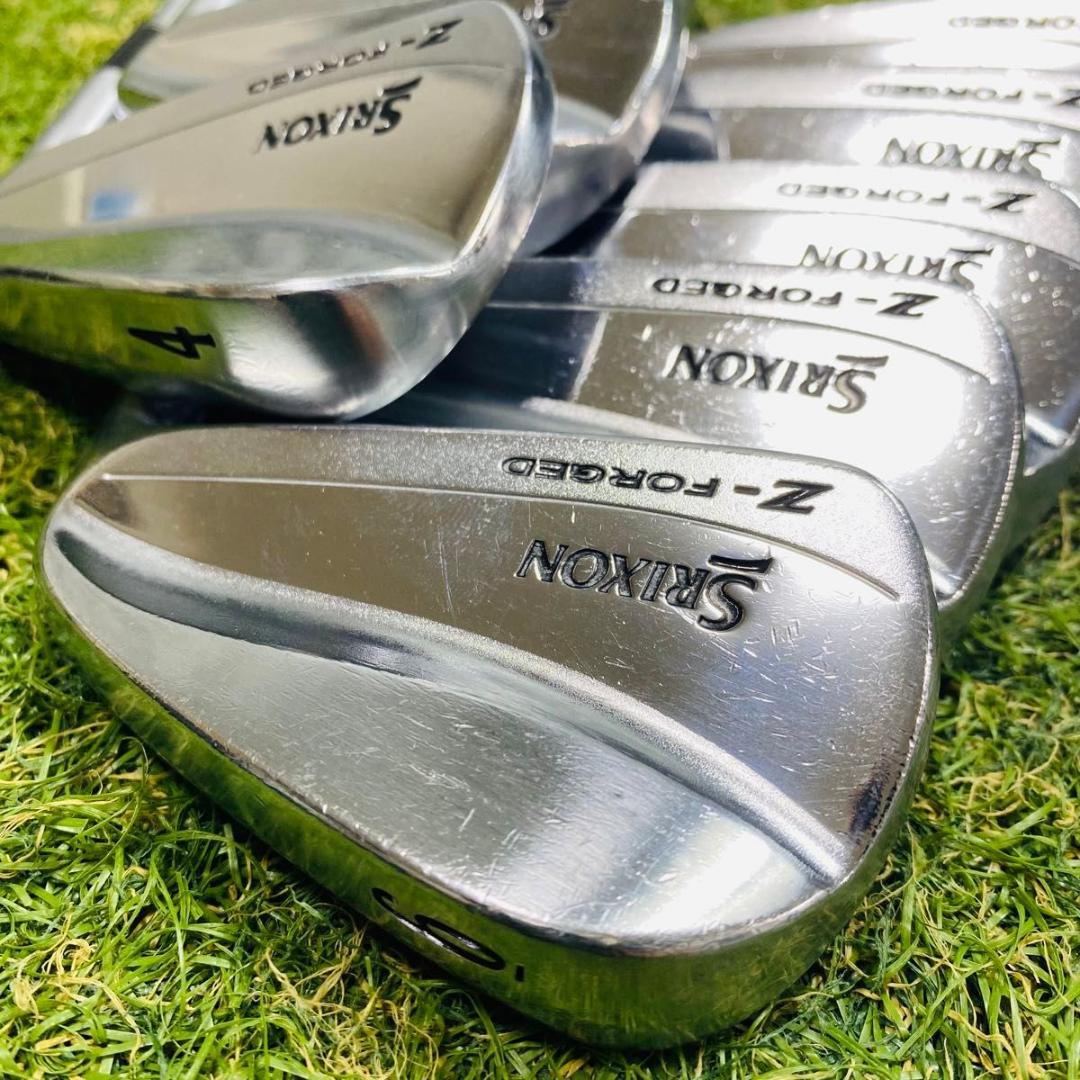【良品】スリクソン Z-FORGED MB メンズアイアンセット 7本 S