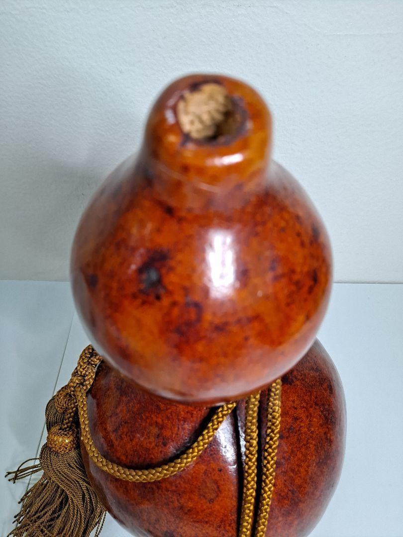 瓢箪 蓋欠品 時代物 天然老葫芦 古瓢箪 茶飾 酒葫芦 徳利