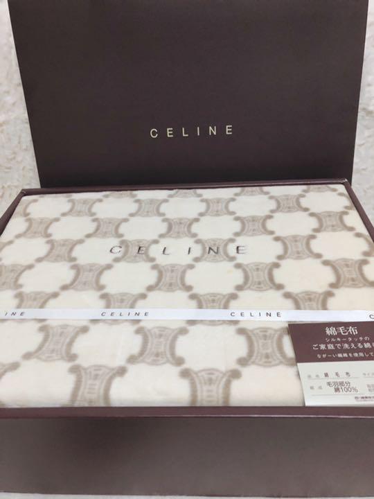 日本未入荷 綿毛布 毛布 シングル 西川 綿100 セリーヌ celine - 布団/毛布