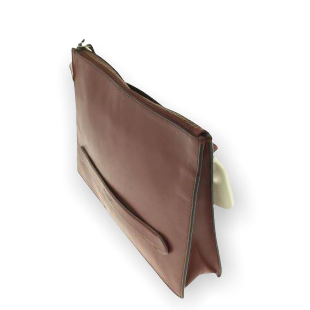 COACH コーチ マンハッタンポーチ クラッチバック カーフレザー