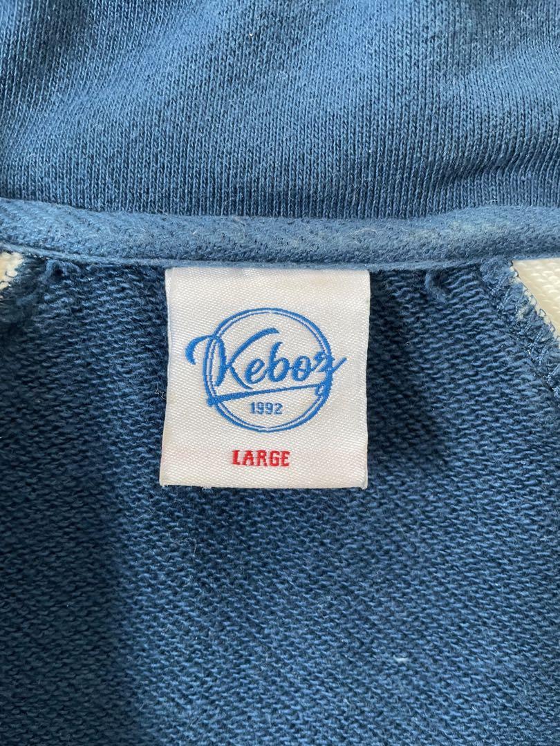 トップス KEBOZ ICON TRACK HALF ZIP SWEAT Size L