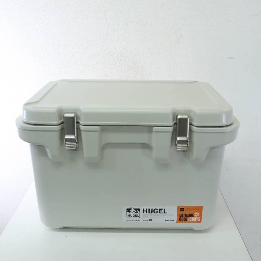 展示アイリス HUGEL 真空断熱クーラーボックス 40L VITC-40IRIS OHYAMA