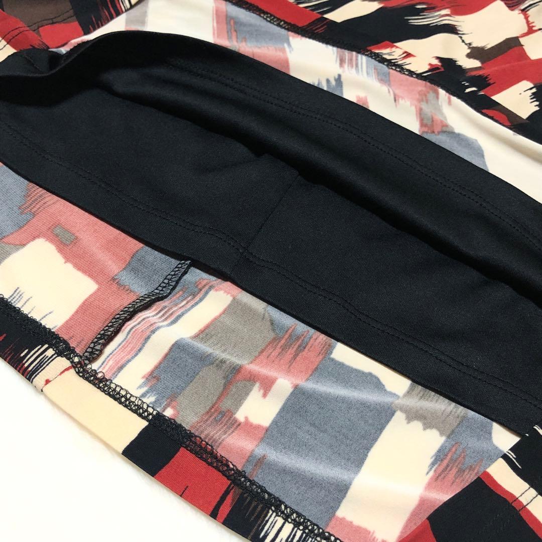 ほぼ新品　ローラアシュレイ　カシュクールワンピース　着物風　極上Aライン　秋冬⭕️ 