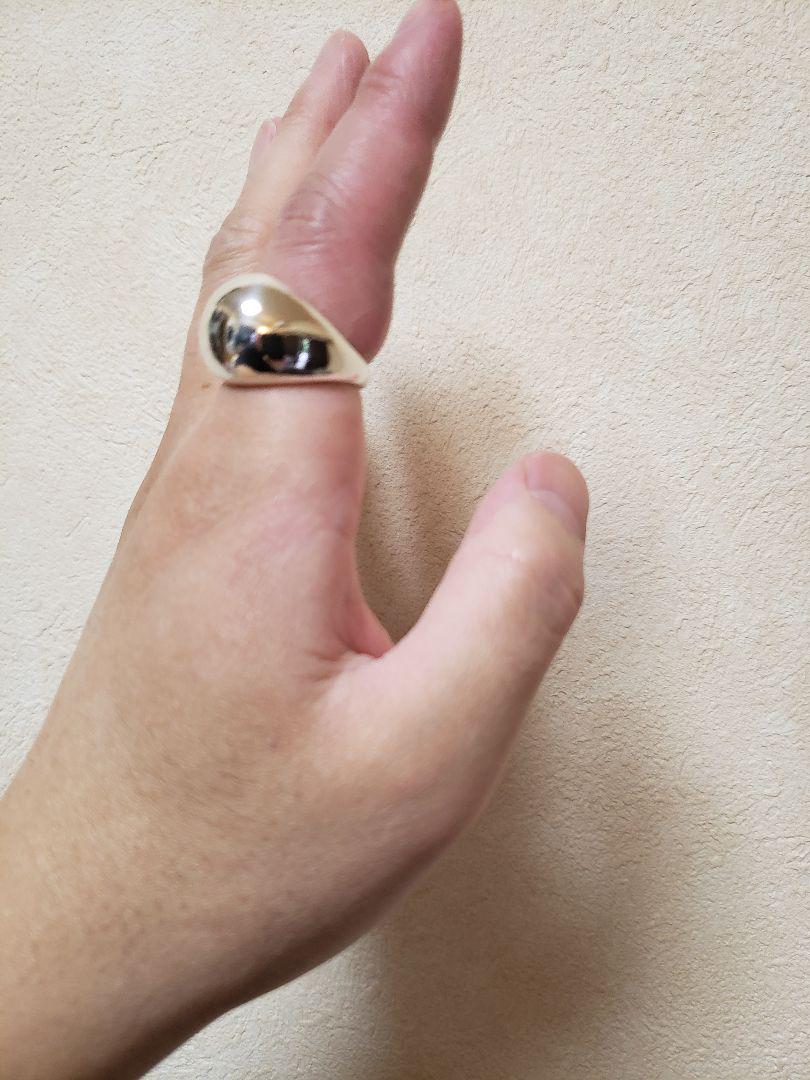【美品】 LORO ring 17号/19号 silver925