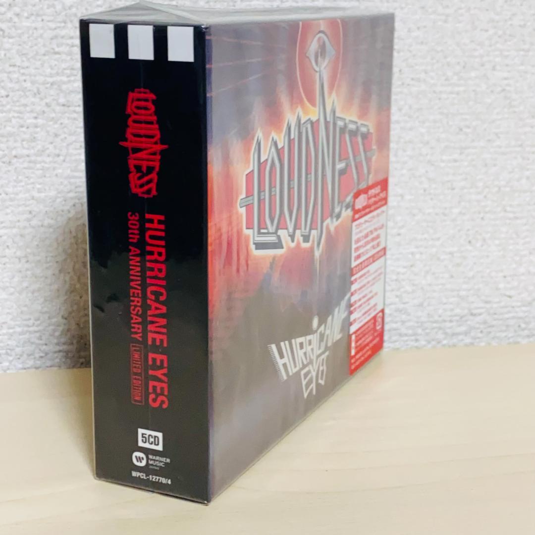 大学 割引 CD 5枚組 メルカリ - 限定盤 30周年記念 EYES HURRICANE ラウドネス 邦楽