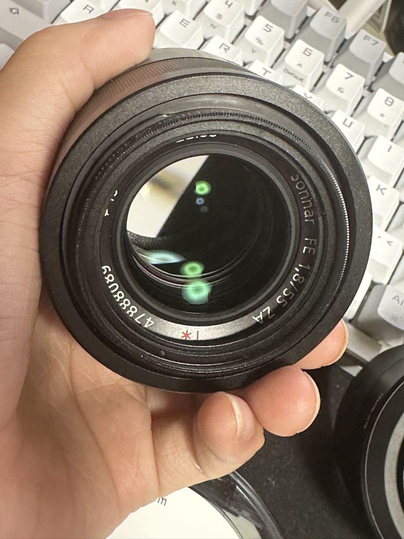 『美品』SONY FE 55mm F1.8 ZA レンズ　UVおまけ