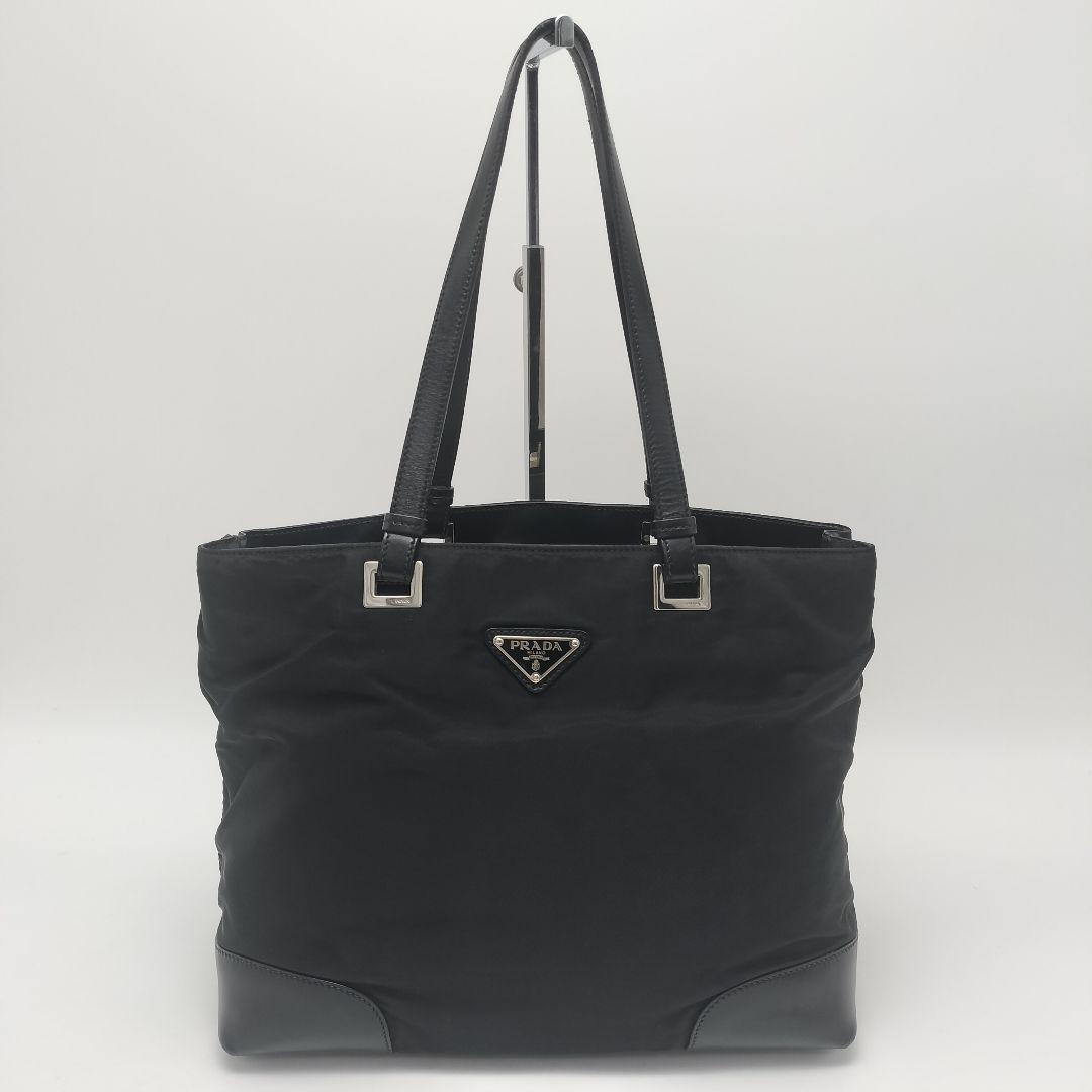 極美品✨プラダ　トートバッグ　ブラック　黒